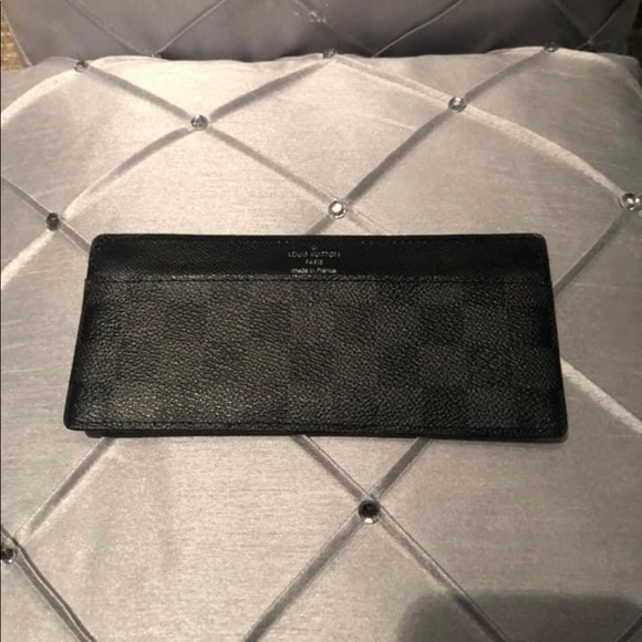 💯Authentic LV Portefeuille Long Modulo Damier Graphite Wallet +2 - Picture 9 of 16